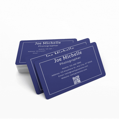 Carte de Visite Photographe Personnalisée – Design Moderne, Créatif & Impression Premium - CréaBySana