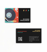 Carte visite photographe personnalisée moderne — format luxe | CréaBySana
