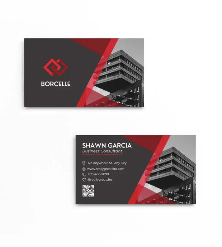 Carte visite professionnelle BTP — design personnalisé artisan | CréaBySana