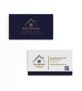 Carte visite BTP artisan personnalisée — impression premium | CréaBySana