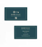 Carte visite dirigeant personnalisée — design élégant premium | CréaBySana