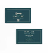 Carte visite dirigeant personnalisée — design élégant premium | CréaBySana