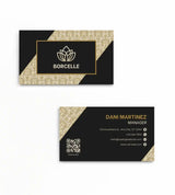 Carte entreprise personnalisée luxe — impression premium format | Créa By Sana