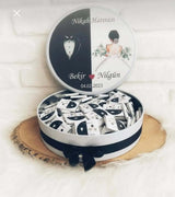 Coffret chocolat mariage — présentation cadeau invité luxe | CréaBySana