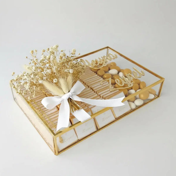 Chocolats personnalisés mariage — cadeaux invités premium | CréaBySana