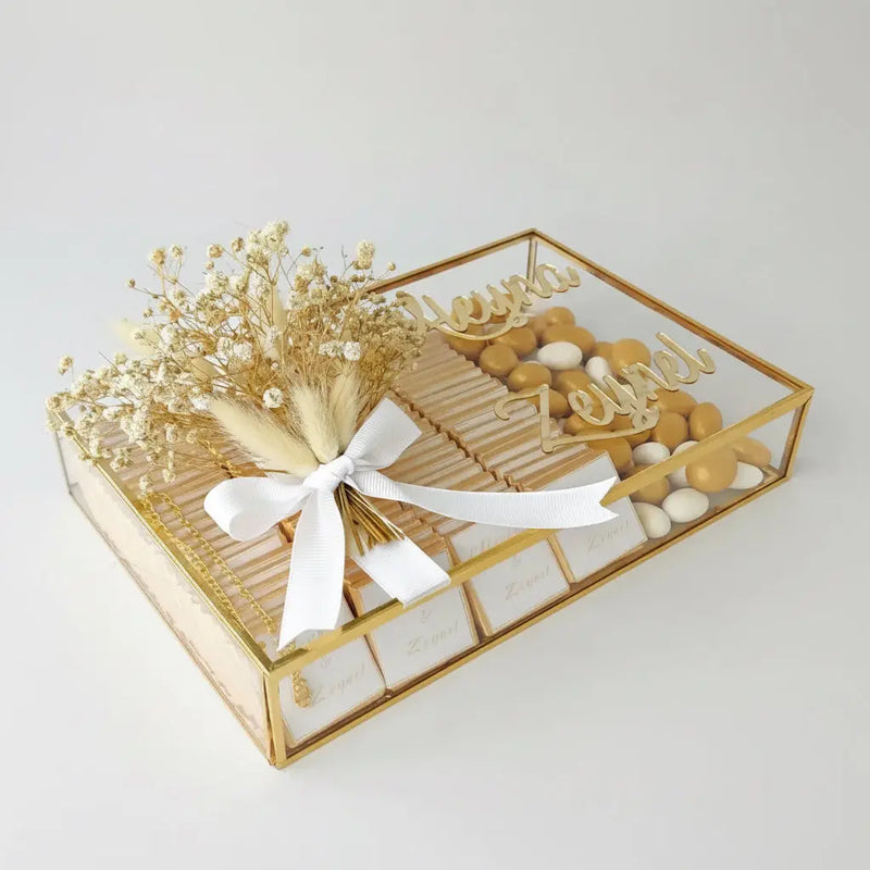 Chocolats personnalisés mariage — cadeaux invités premium | CréaBySana