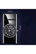 Clipper Personnalisé avec Montre Intégrée – Design Luxe Briquet Rechargeable CréaBySana