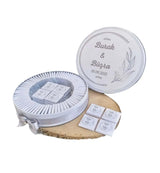 Coffret chocolat personnalisé mariage — cadeau gourmand artisanal | CréaBySana