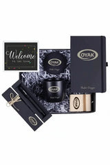 Coffret welcome box entreprise personnalisé stylo mug carnet | CréaBySana