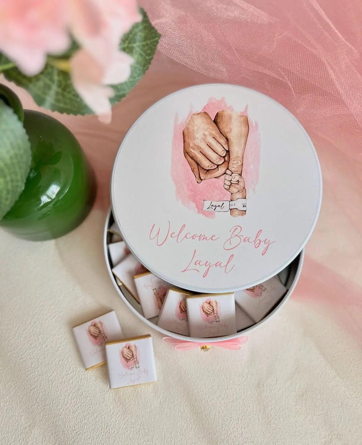 Coffret cadeau naissance CréaBySana