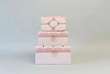 Coffret trousseau mariage oriental velours — détail finition | CréaBySana