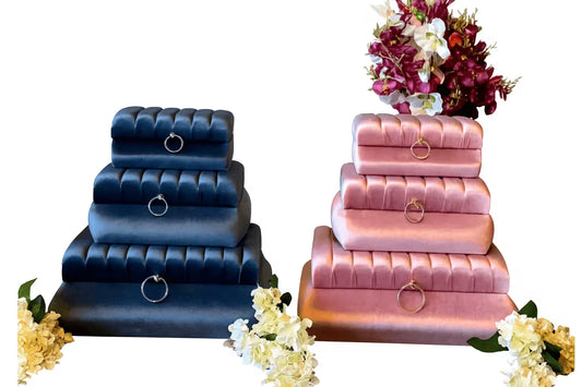 Coffret trousseau mariage – velours premium & intérieur satin CréaBySana