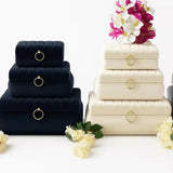 Coffret trousseau mariée velours premium intérieur satin | CréaBySana