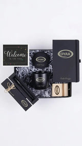 Coffret Welcome Box Entreprise Personnalisé | Stylo, Mug & Carnet CréaBySana