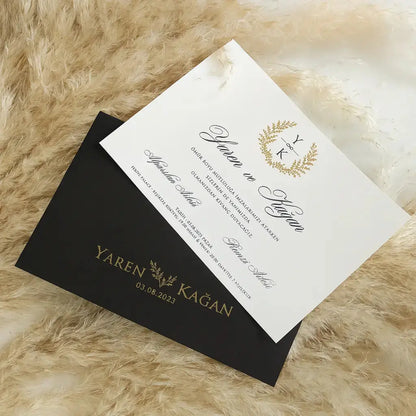 DIY Wedding Invitations – Elegant Personalized Invitation Kit by CréaBySana CréaBySana