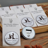 Décapsuleur personnalisé gravé — cadeau mariage invité | CréaBySana