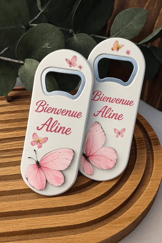 Décapsuleur publicitaire & original – Cadeau personnalisé pour vos invités CréaBySana