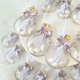 Dragées roses personnalisées — confiserie mariage romantique | CréaBySana