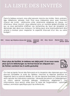 Guide ebook mariage 45 pages — outils organisation offerts | Créa By Sana