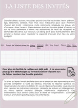 Guide ebook mariage 45 pages — outils organisation offerts | Créa By Sana