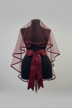 Ensemble voile de mariée dentelle guipure — élégance cérémonie | Créa By Sana