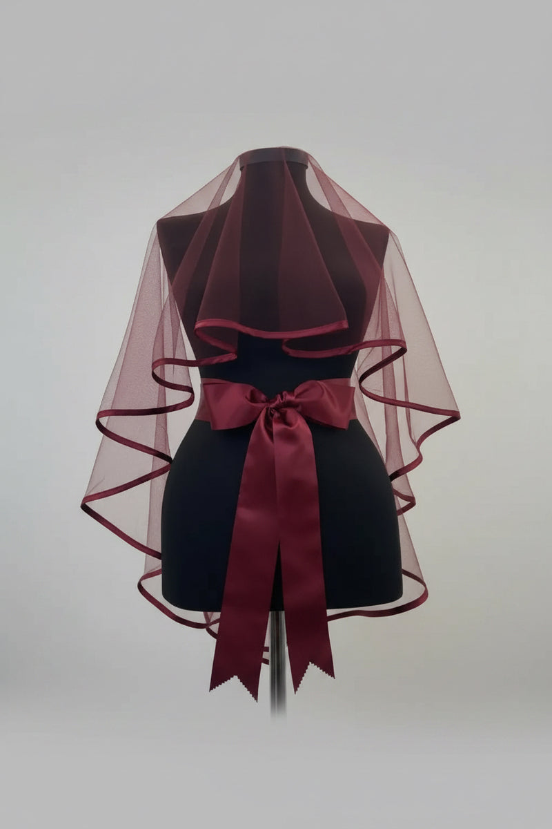 Ensemble voile de mariée dentelle guipure — élégance cérémonie | Créa By Sana