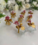 Fiole verre personnalisée mariage — lot invités | Créa By Sana