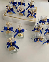 Fiole en verre mariage personnalisée — cadeau invité raffiné | Créa By Sana