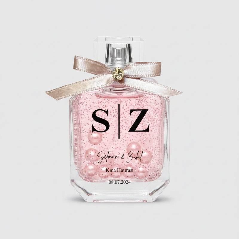 Fiole personnalisée eau de cologne — cadeau invité mariage | CréaBySana