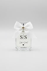 Fiole verre eau de cologne personnalisée — lot mariage | CréaBySana