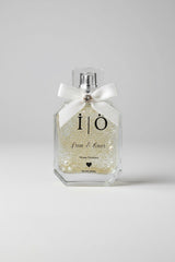 Fiole eau de cologne mariage personnalisée — étiquette prénoms | CréaBySana