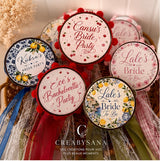Tambourin personnalisé – 10 cm | Mariage, Henné & Bridal Party  CréaBySana