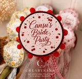 Tambourin personnalisé – 10 cm | Mariage, Henné & Bridal Party  CréaBySana