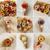 Bougies fleurs camomille – Cadeaux invités personnalisés et déco originale bougies CréaBySana