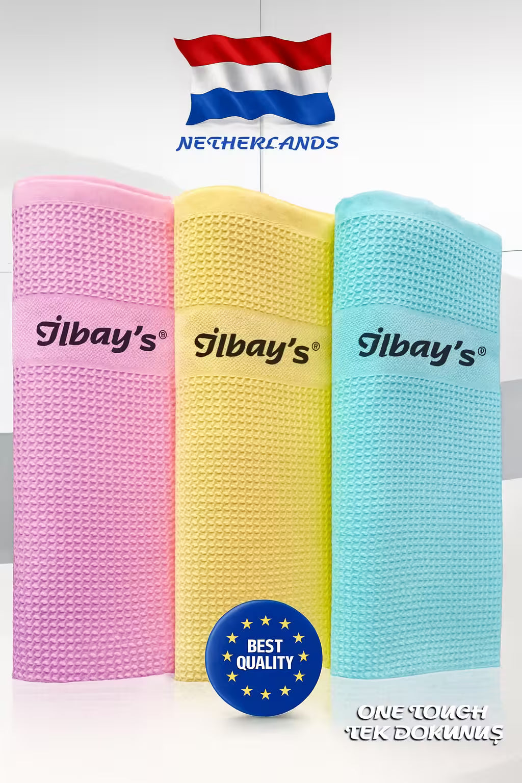 ilbays chiffon magique – antibactérien sans odeurs