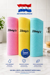 Chiffon magique microfibre Ilbay’s — nettoyage efficace | CréaBySana
