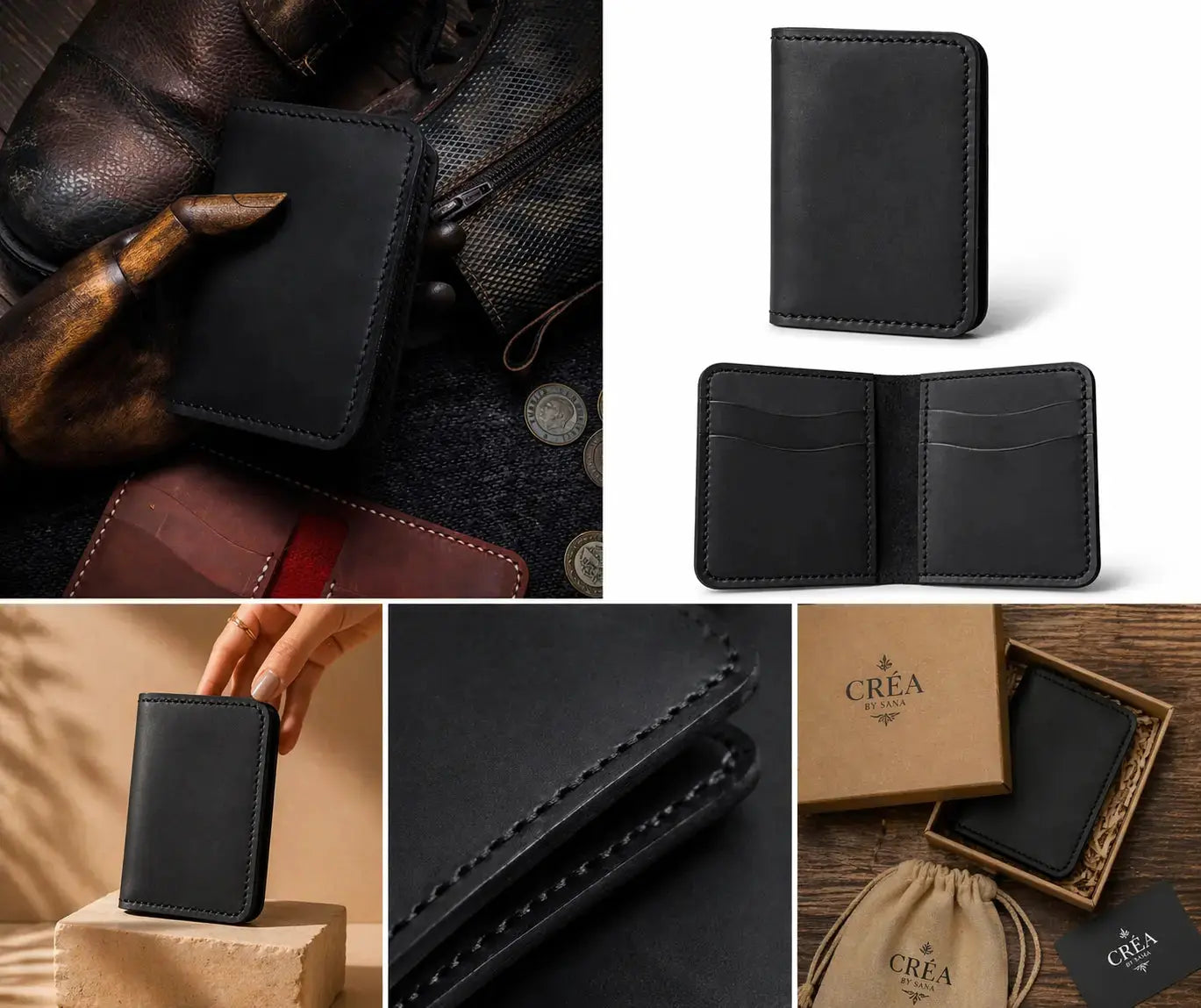 Le portefeuille personnalisé pour homme — un cadeau qui dure CréaBySana