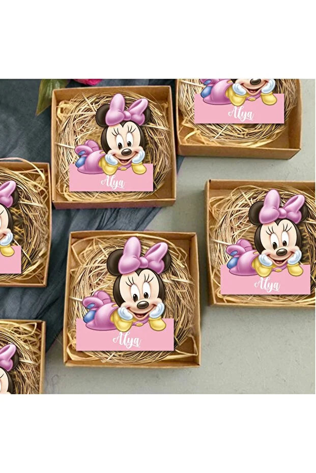 Lot de 20 Mini Cadeaux Personnalisés – Liste de Cadeaux Bébé Fille ou Garçon – Idéal Anniversaire, Baptême ou Naissance CréaBySana