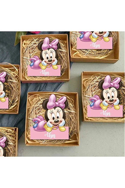 Lot de 20 Mini Cadeaux Personnalisés – Liste de Cadeaux Bébé Fille ou Garçon – Idéal Anniversaire, Baptême ou Naissance CréaBySana