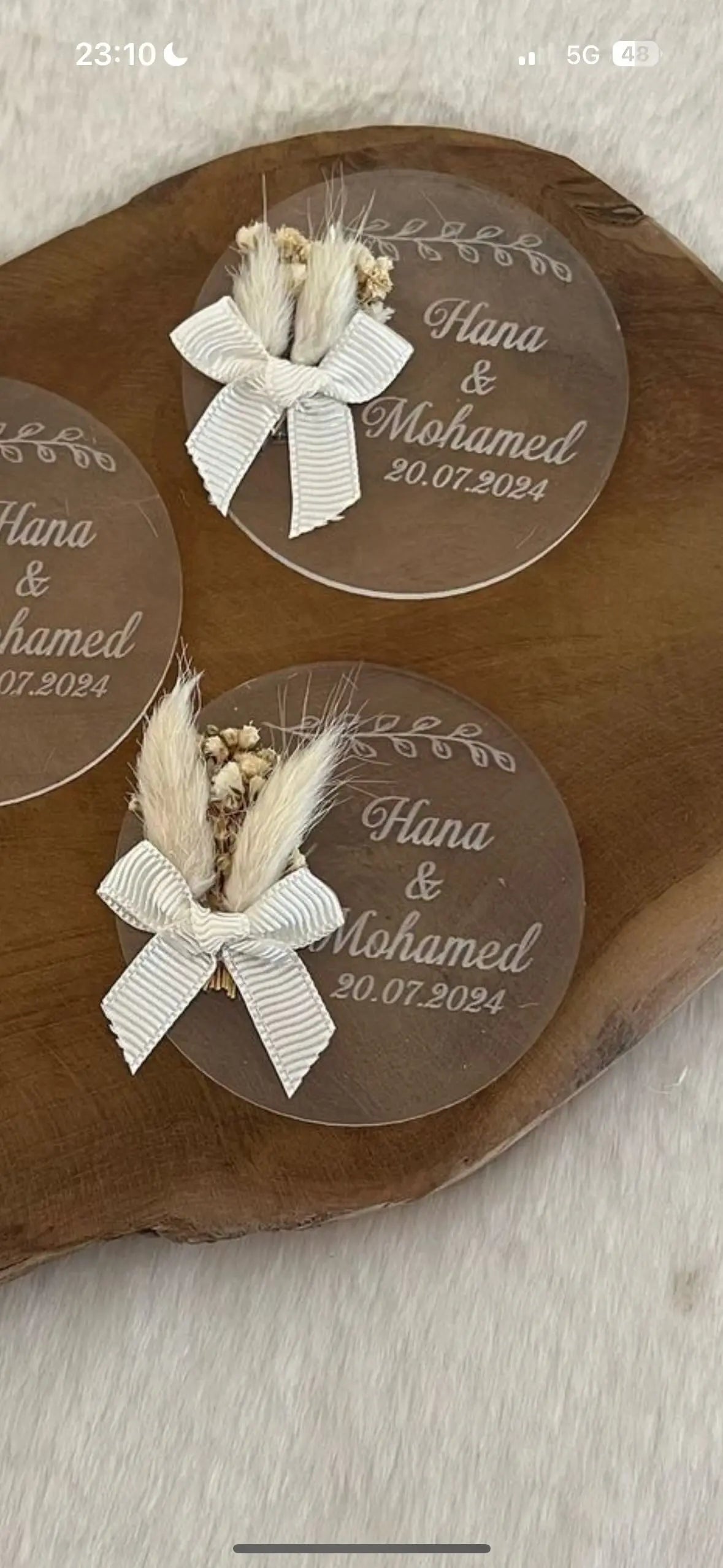 Magnet avec texte CréaBySana