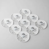 Magnet floral mariage personnalisé — aimant cadeau invité | CréaBySana