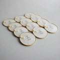 Magnet mariage rond personnalisé — cadeau invité original | CréaBySana