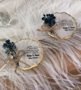 Magnet personnalisé cadeau invité — modèle élégant | CréaBySana