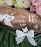 Magnet Personnalisé – Souvenir Aimanté Élégant pour Mariage & Événements | CréaBySana CréaBySana