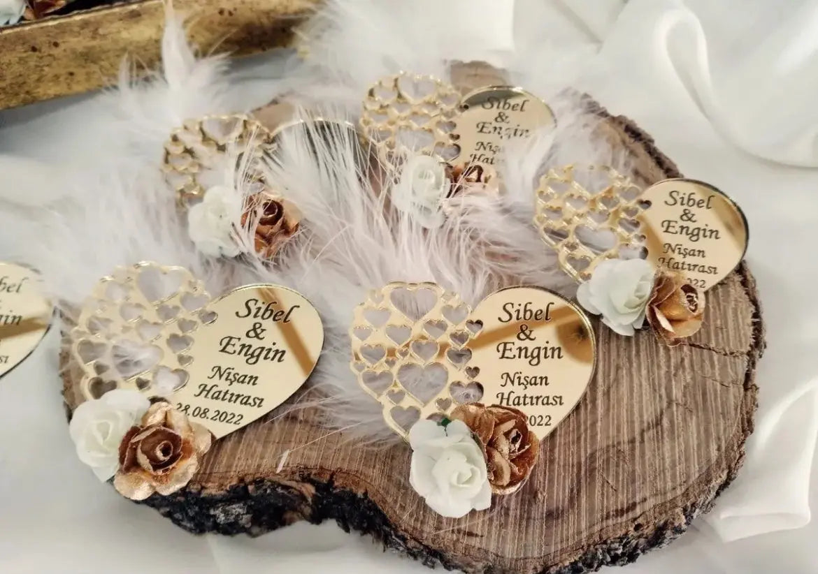 Magnet plexi cœur CréaBySana