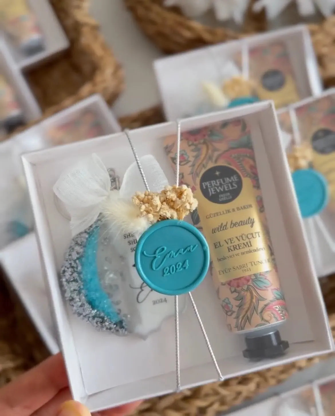 Magnet porte clés et crème main CréaBySana
