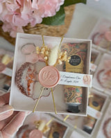Coffret magnet crème main — cadeau invité mariage original | Créa By Sana