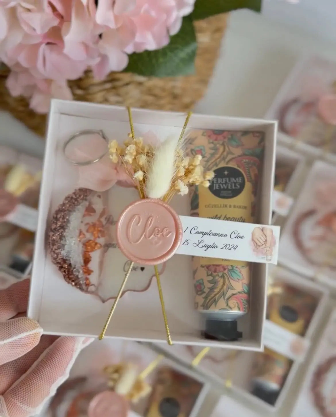 Magnet porte clés et crème main CréaBySana
