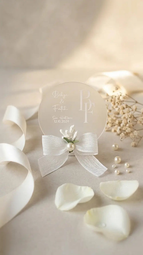 Magnet Personnalisé – Souvenir Aimanté Élégant pour Mariage & Événements CréaBySana