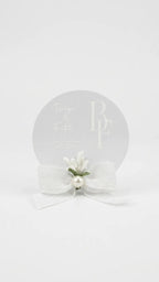 Magnet Personnalisé – Souvenir Aimanté Élégant pour Mariage & Événements CréaBySana